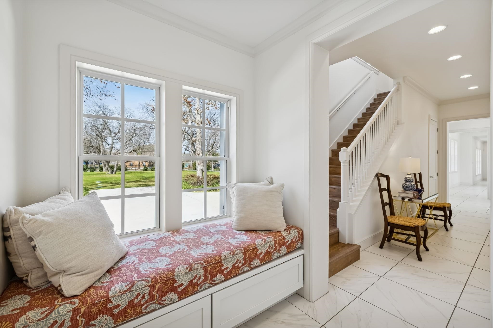 2319 Terminal Loop Road McQueeney, TX 78123 - Photo 19 of 30 a bedroom with furniture and a large window