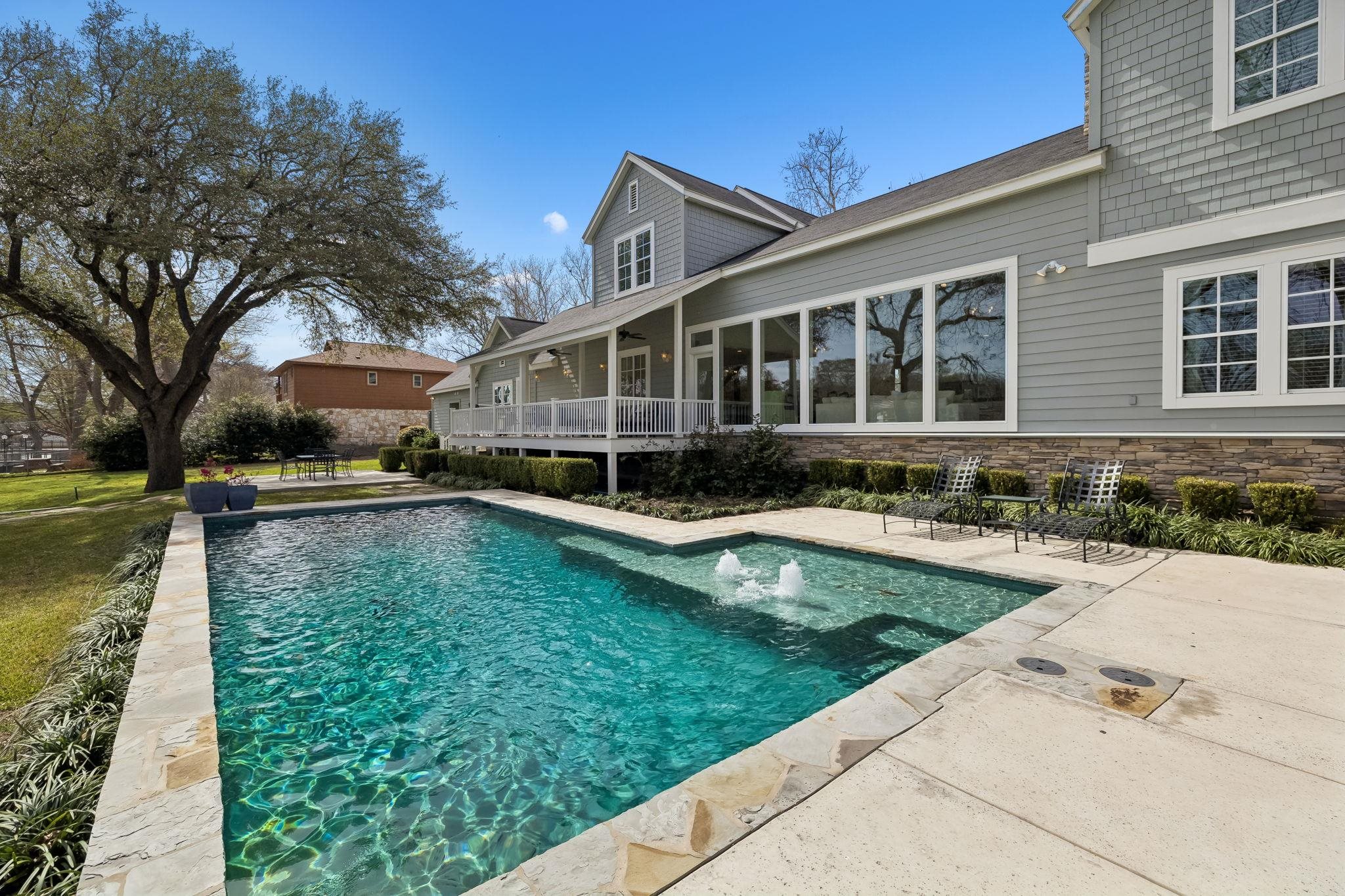 2319 Terminal Loop Road McQueeney, TX 78123 - Photo 26 of 30 a front view of a house with swimming pool