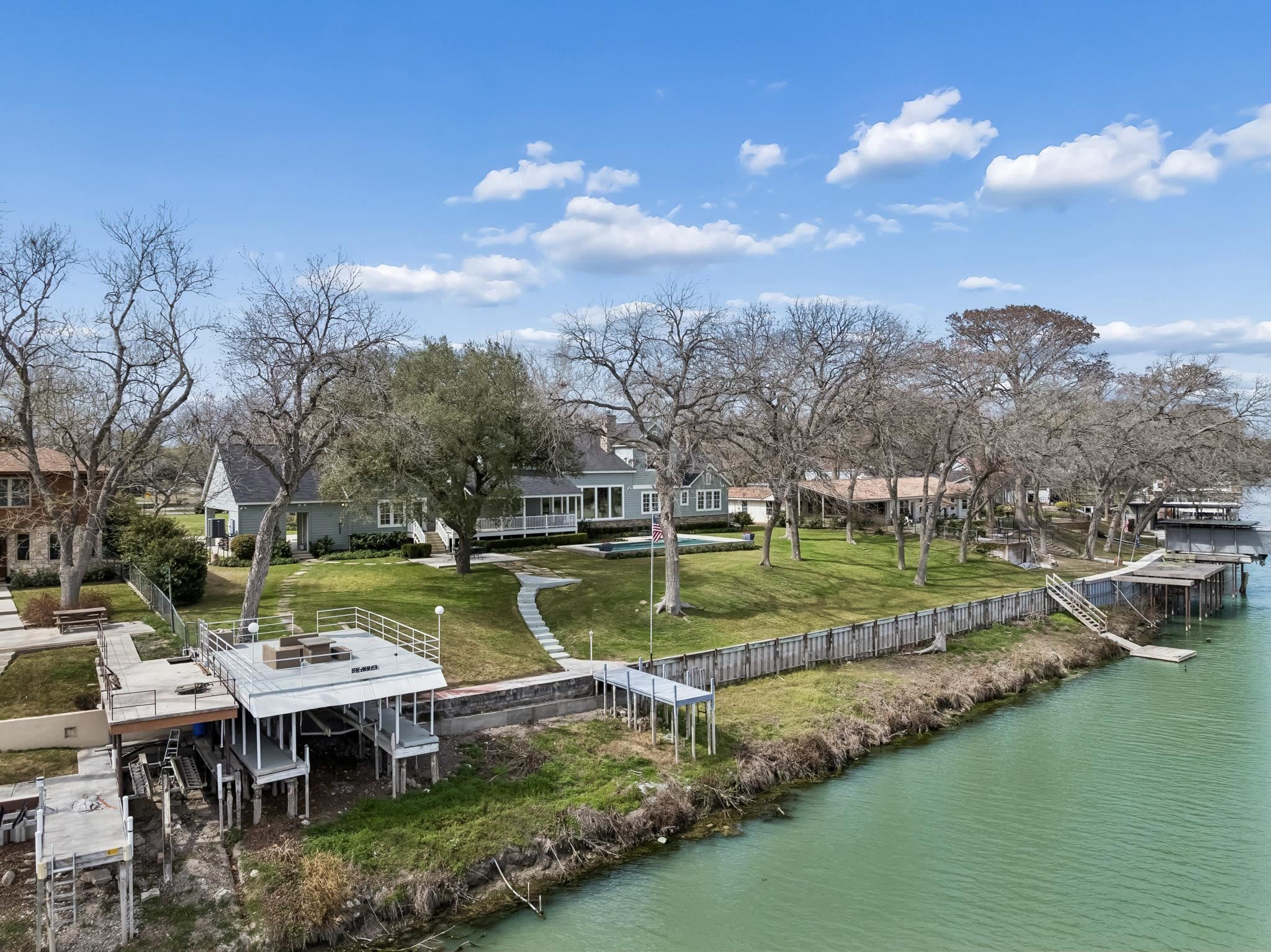 2319 Terminal Loop Road McQueeney, TX 78123 - Photo 4 of 30 a view of a house with a yard and swimming pool