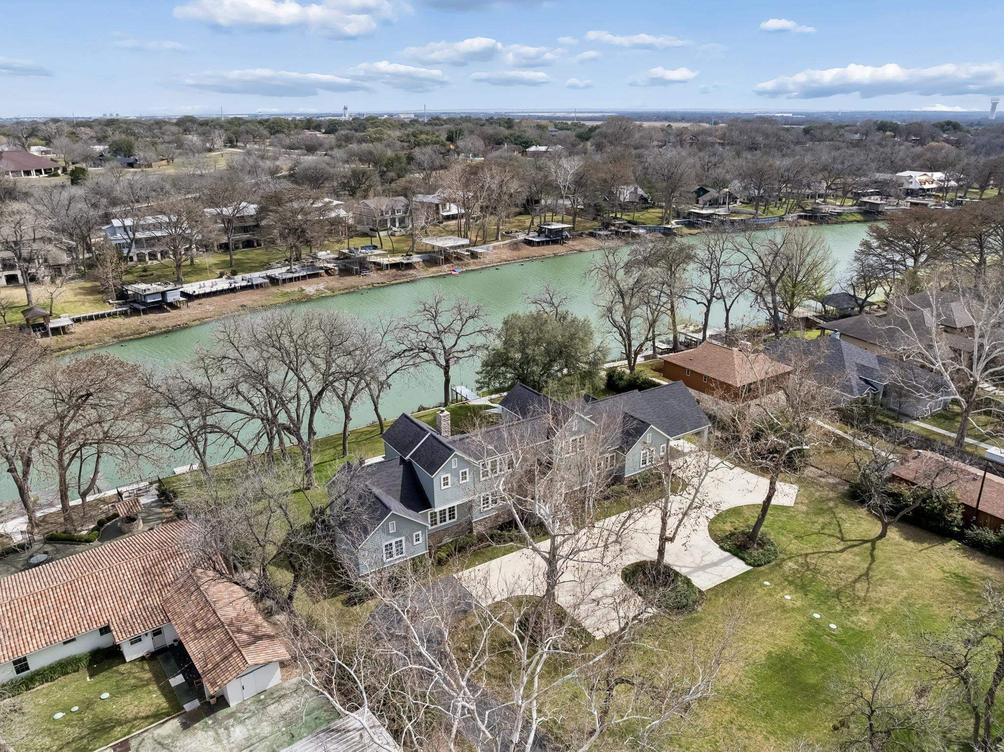 2319 Terminal Loop Road McQueeney, TX 78123 - Photo 7 of 29 a view of a lake with a city
