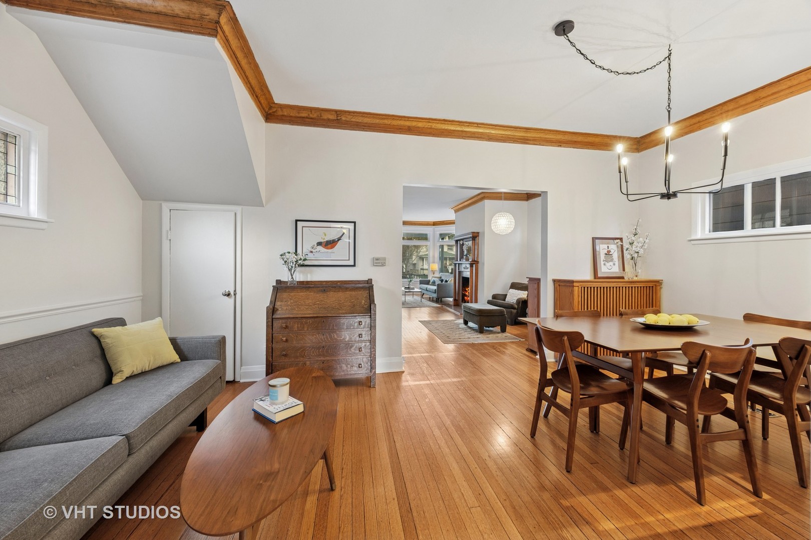 309 Wesley Avenue Oak Park, IL 60302 - Photo 13 of 56 a living room with furniture and wooden floor