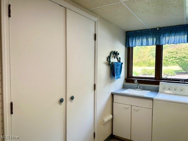 3422 Southern Road Richfield, OH 44286 - Photo 22 of 42 Laundry room with a washer / clothes dryer, and sink