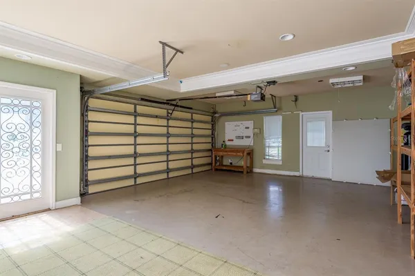 a view of a park with slide