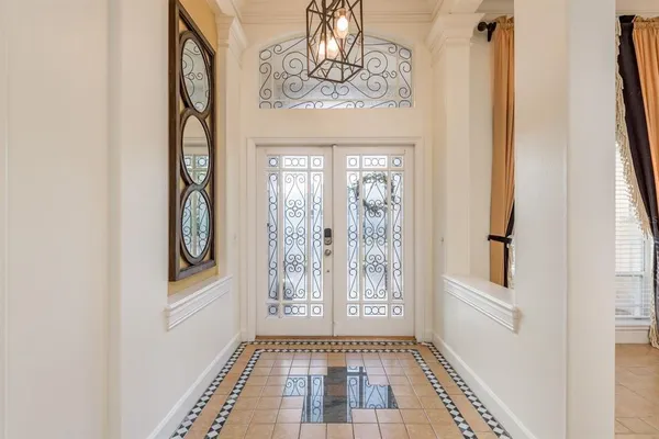 a view of an entryway