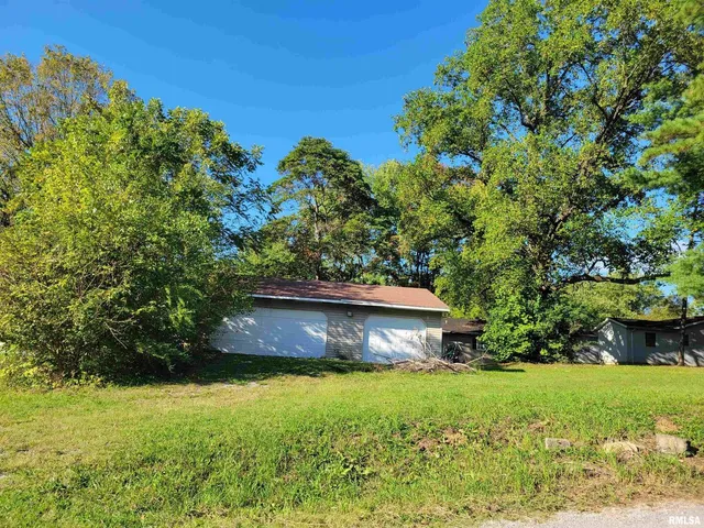 a view of house with backyard space and garden