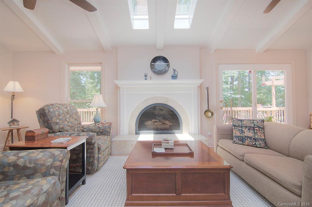 3001 Planters Ridge Road Charlotte, NC 28270 - Photo 9 of 24 a living room with furniture and a fireplace