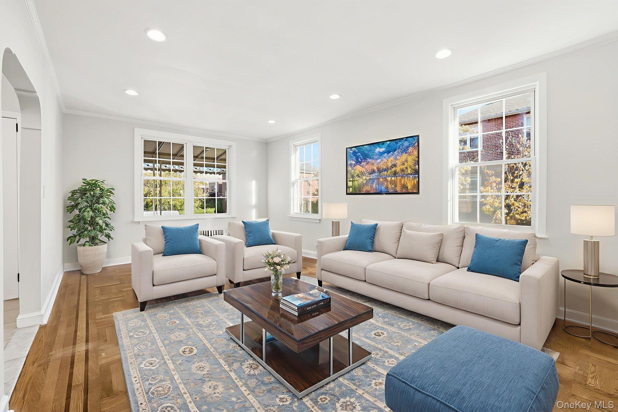 2015 Tenbroeck Avenue Bronx, NY 10461 - Photo 5 of 50 a living room with furniture and a large window