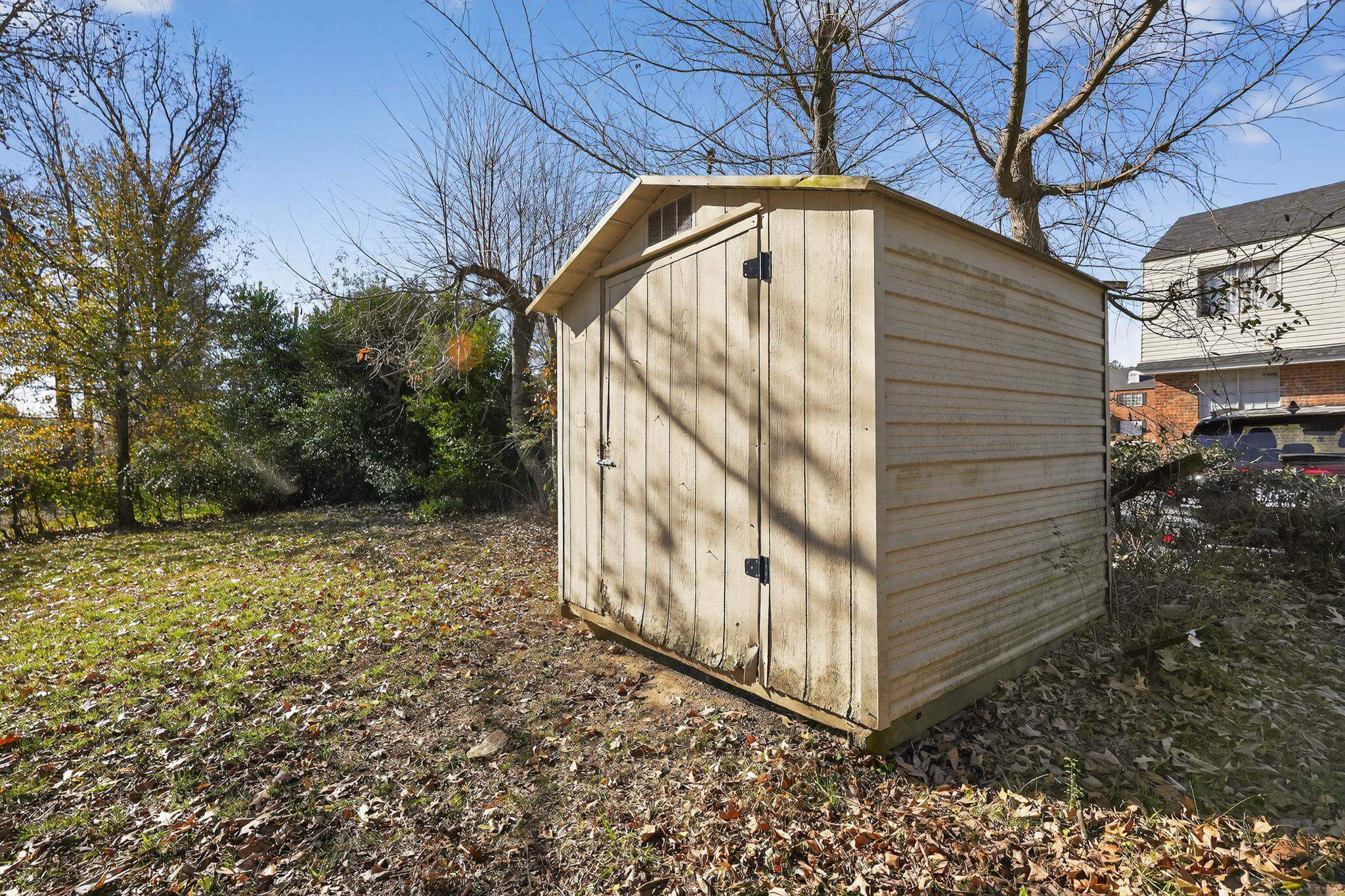 3637 Neely Road Memphis, TN 38109 - Photo 30 of 30 a view of back yard of the house