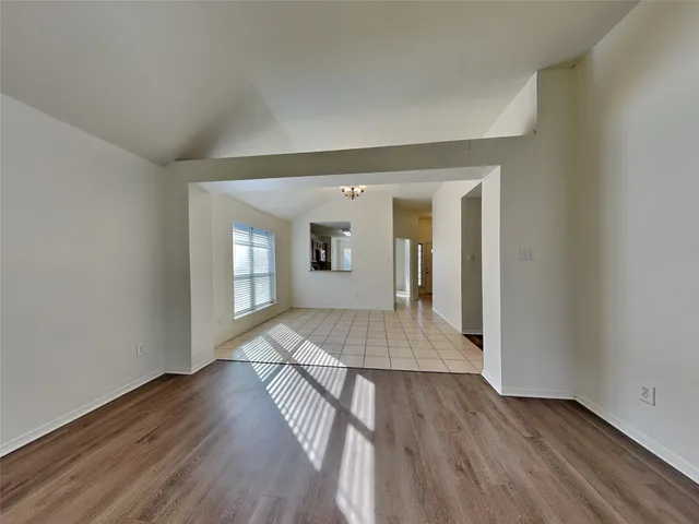 wooden floor in a room