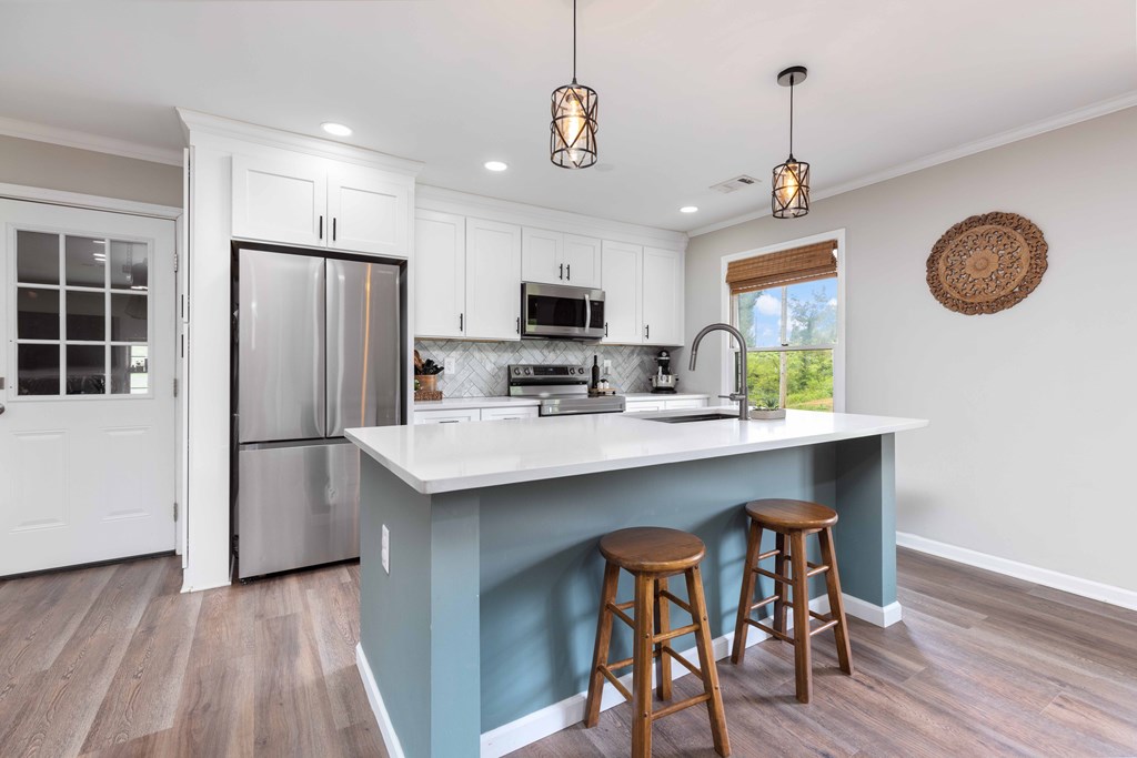 5932 Whitesville Road West Point, GA 31833 - Photo 3 of 40 Updated Kitchen with Island