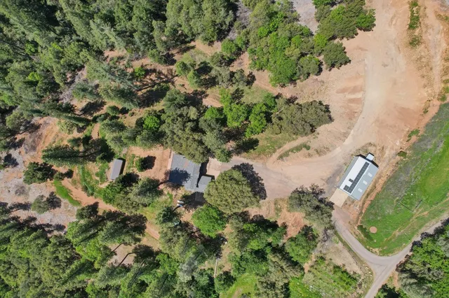 a view of a city and mountain