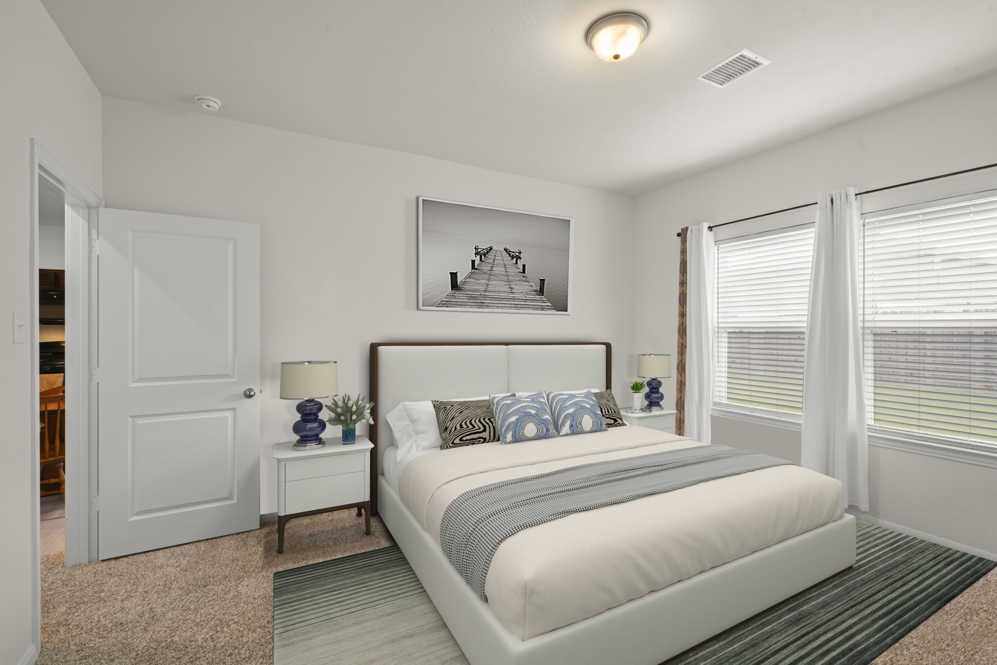 10510 Watershed Drive Rosharon, TX 77583 - Photo 11 of 32 Nice primary bedroom with primary bathroom and walk in closet.