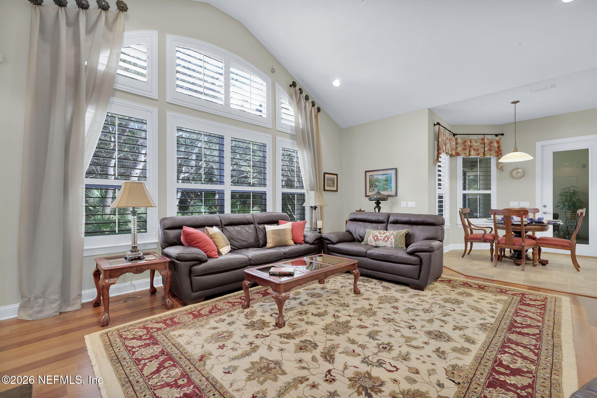 549 Sebastian Square St. Augustine, FL 32095 - Photo 20 of 51 a living room with furniture and a large window