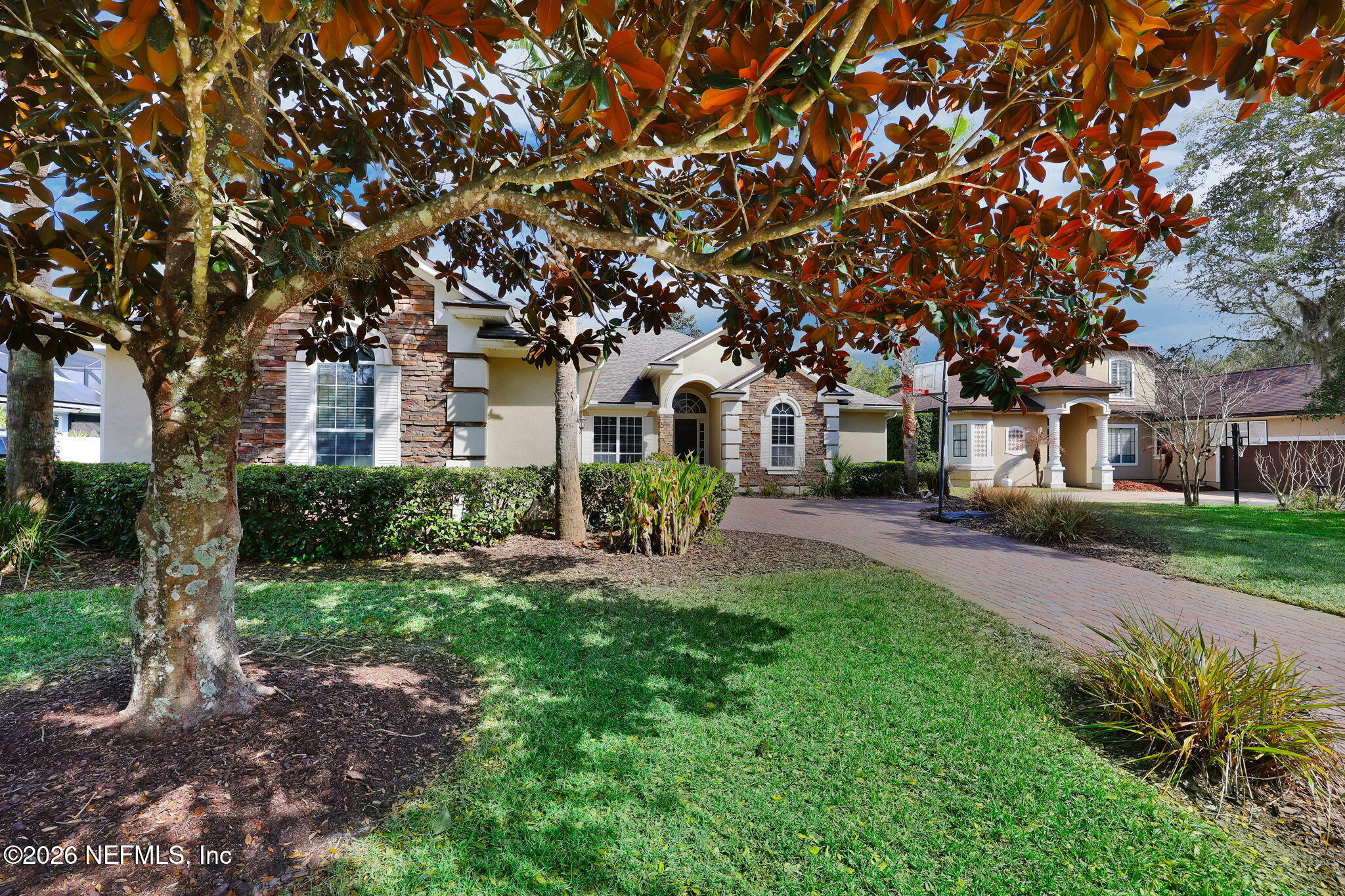 549 Sebastian Square St. Augustine, FL 32095 - Photo 3 of 51 a front view of a house with garden
