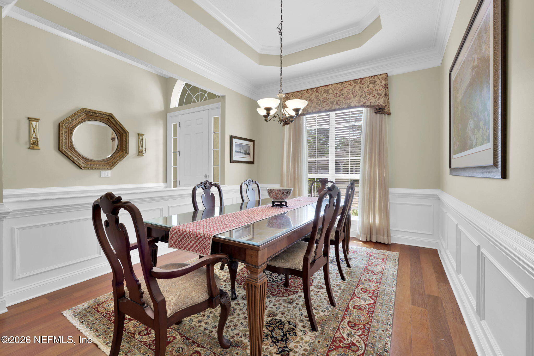 549 Sebastian Square St. Augustine, FL 32095 - Photo 7 of 51 a view of a a dining room with furniture window and wooden floor