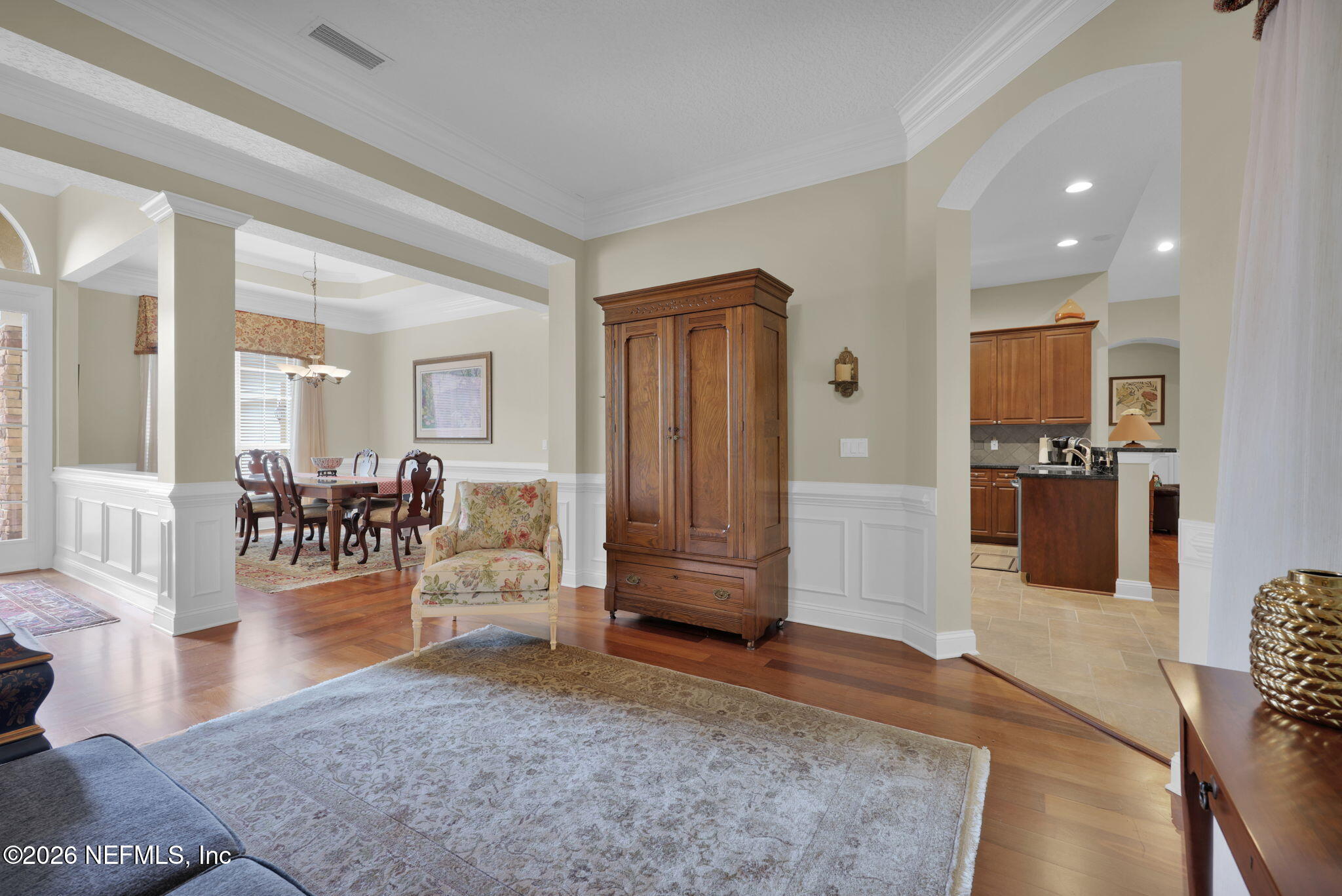 549 Sebastian Square St. Augustine, FL 32095 - Photo 10 of 51 a view of a livingroom with furniture and a kitchen