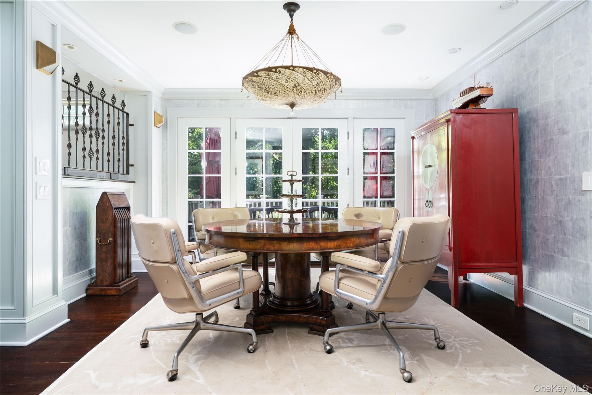 141 Washington Spring Road Palisades, NY 10964 - Photo 23 of 50 a view of a dining room with furniture window and outside view
