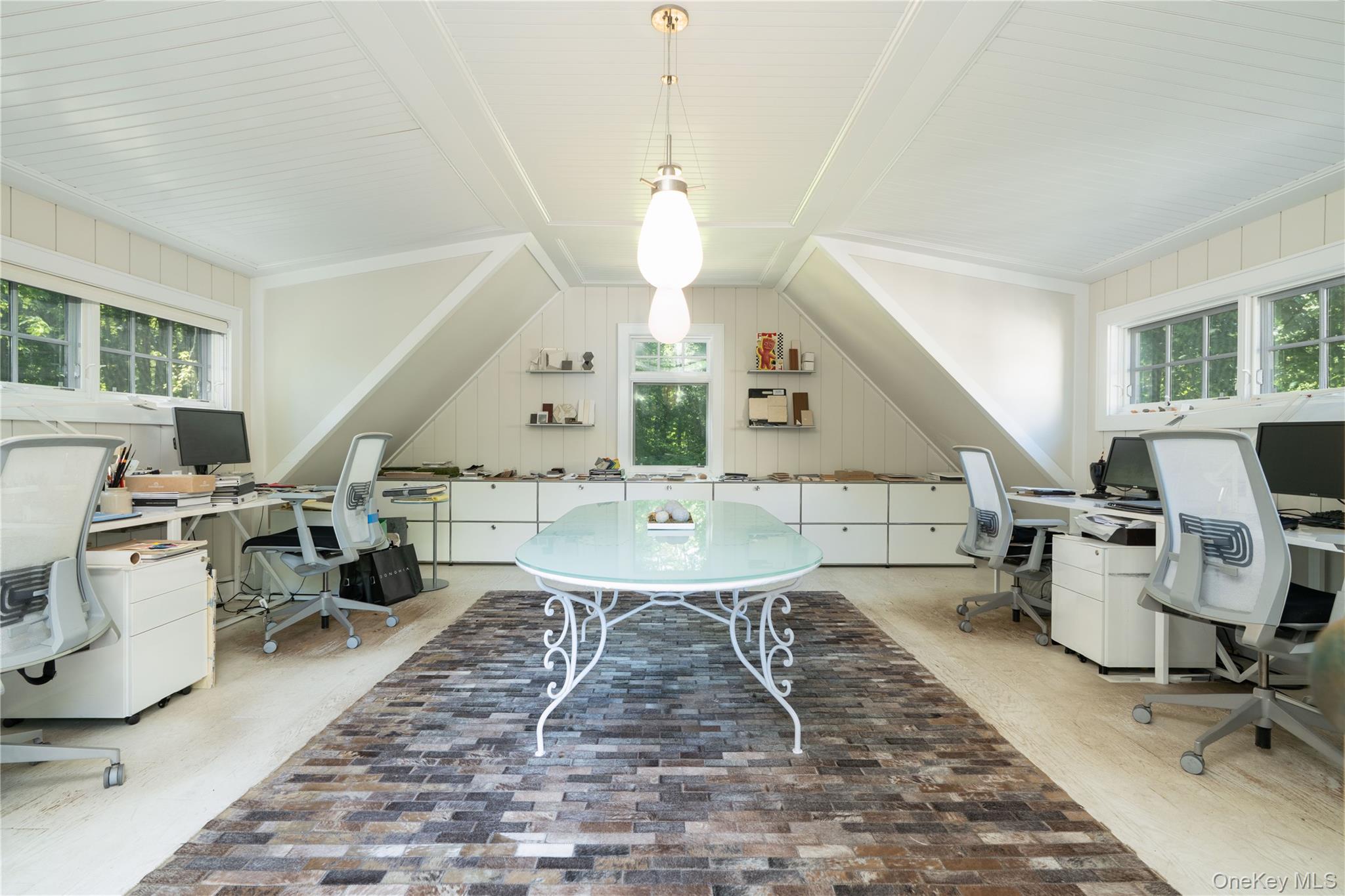 141 Washington Spring Road Palisades, NY 10964 - Photo 42 of 50 a living room with a table chairs and a dining table with wooden floor