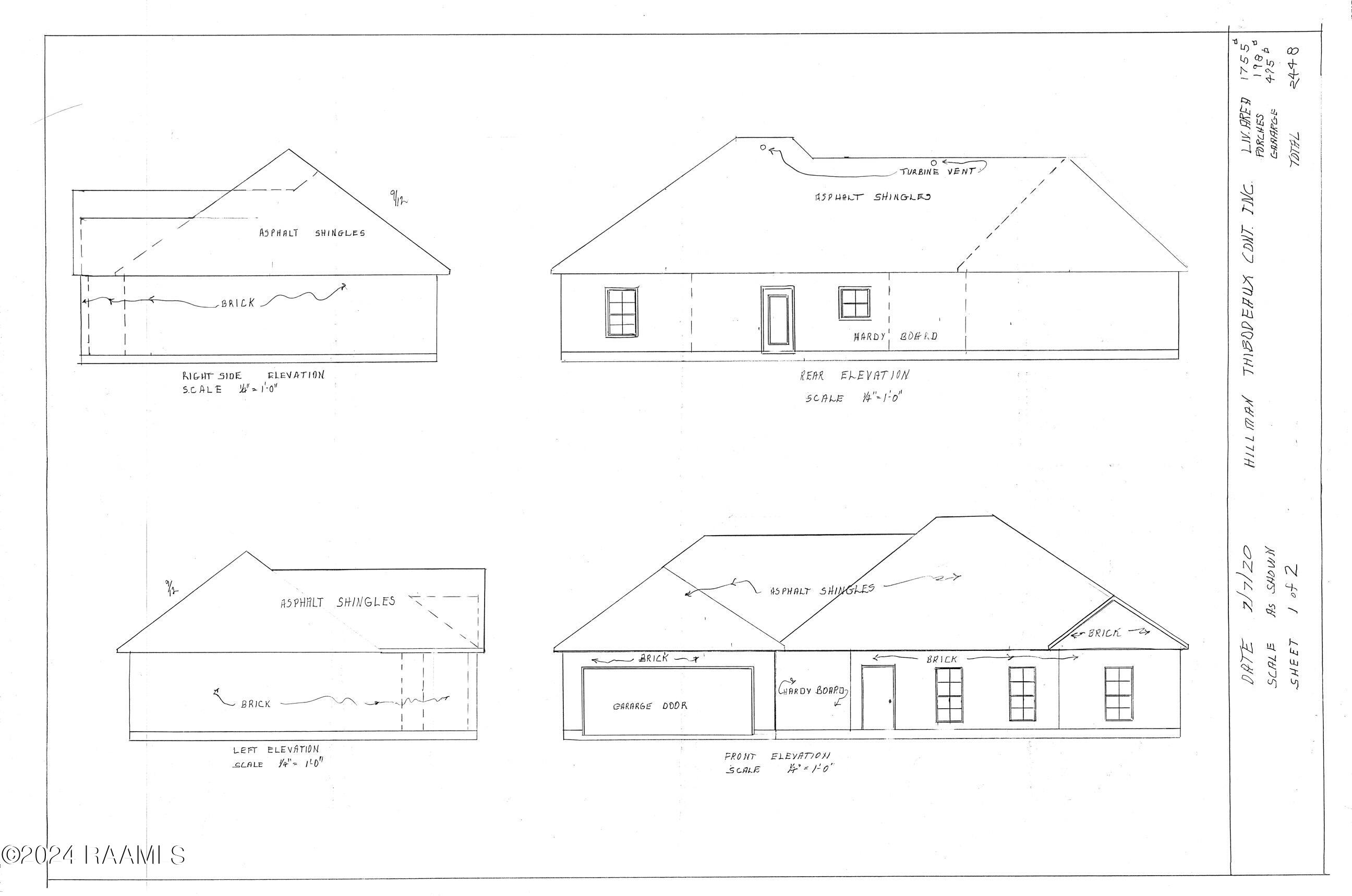204 Country Meadows Road Church Point, LA 70525 - Photo 1 of 9 Front Elevation