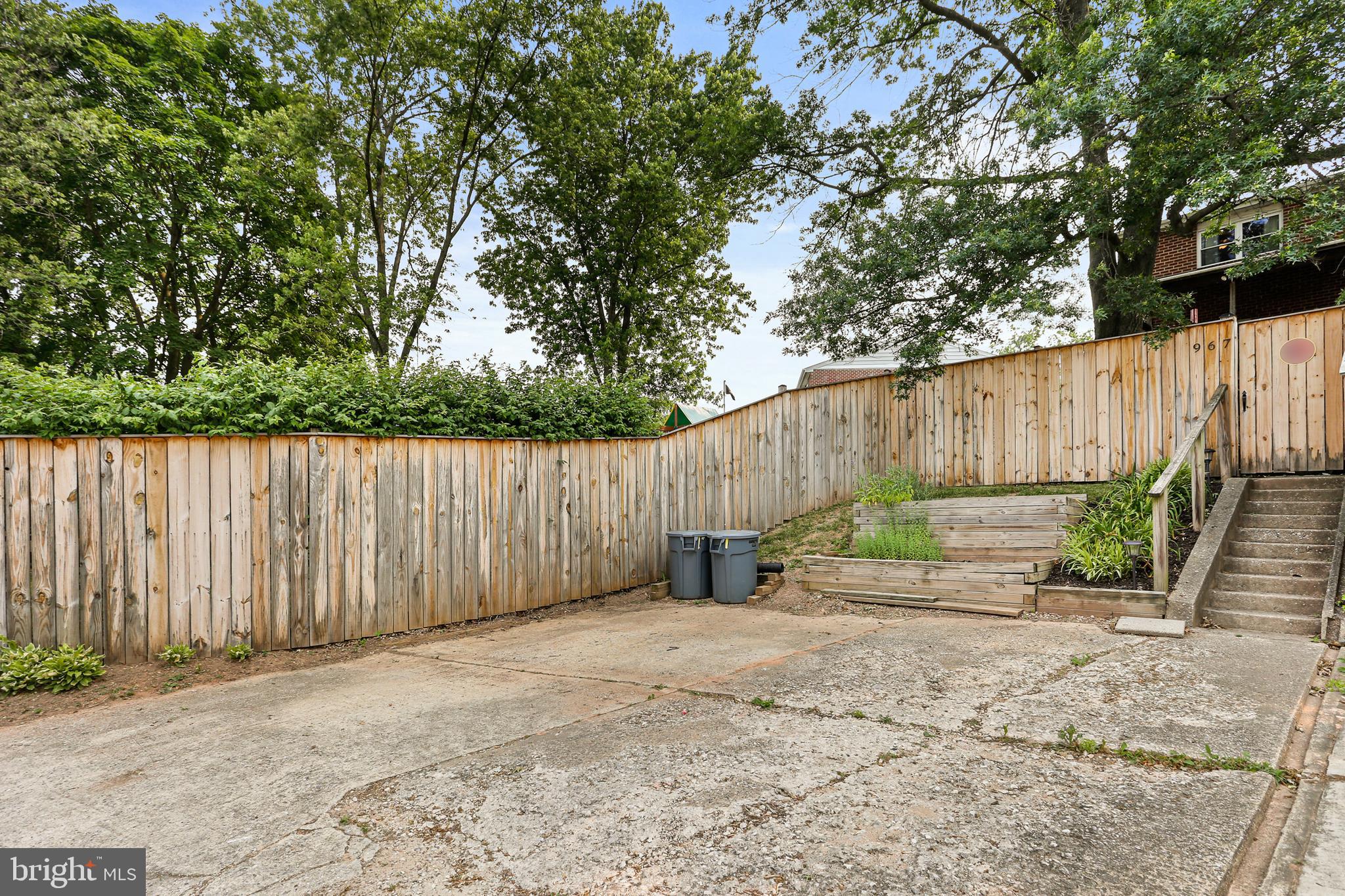 967 Stormont Circle Halethorpe, MD 21227 - Photo 30 of 31 Extra Parking and terraced Garden