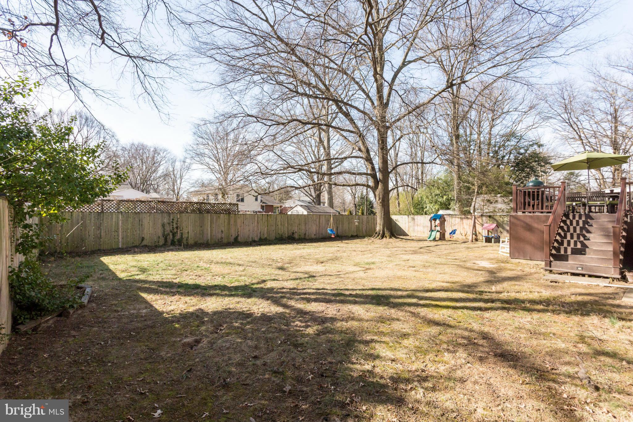 8814 Fort Hunt Road Alexandria, VA 22308 - Photo 28 of 30 0.27-acre lot with flat, fenced backyard