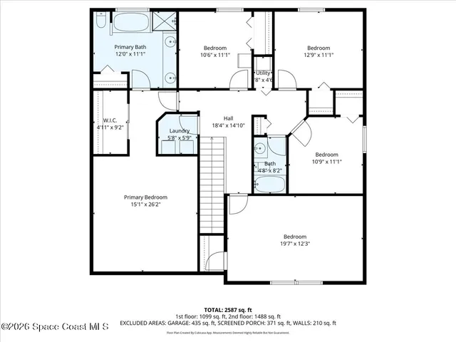 $497,500 | 434 Breckenridge Circle Southeast, Palm Bay, FL 32909