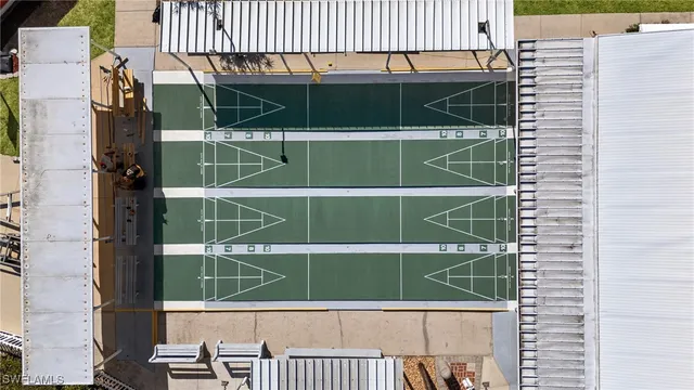 a view of a door and a window