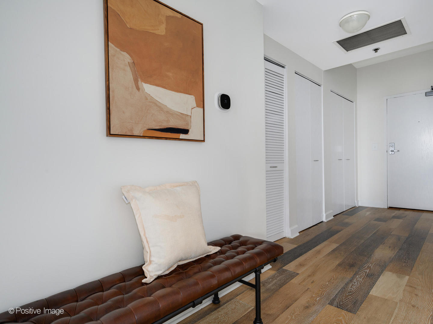 5 East 14th Place, Unit 1506 Chicago, IL 60605 - Photo 3 of 23 a view of workspace with wooden floor