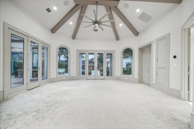 a view of an entryway with a floor