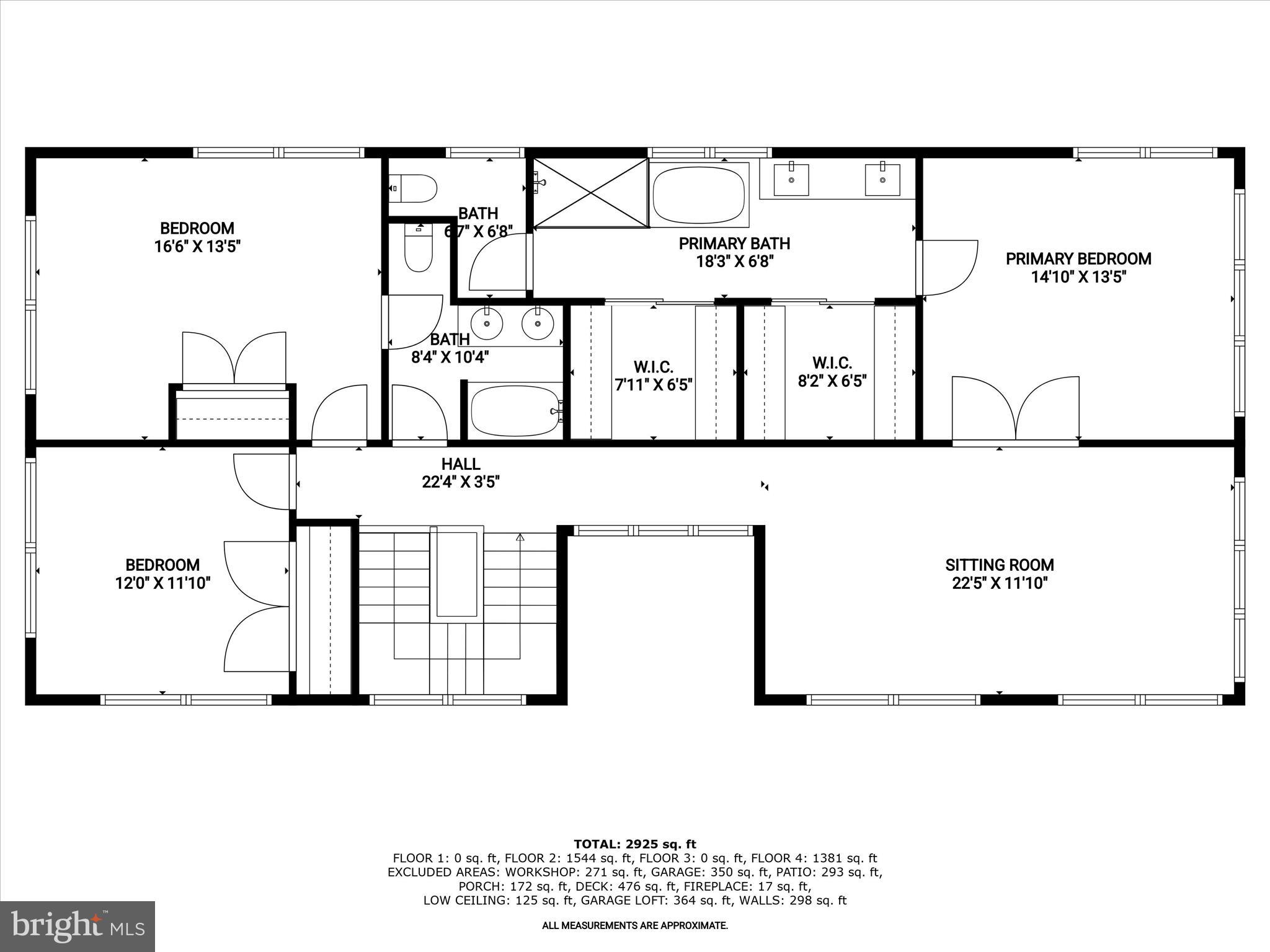 824 Seneca Park Road Baltimore, MD 21220 - Photo 67 of 70 Upper Level Floor Plan