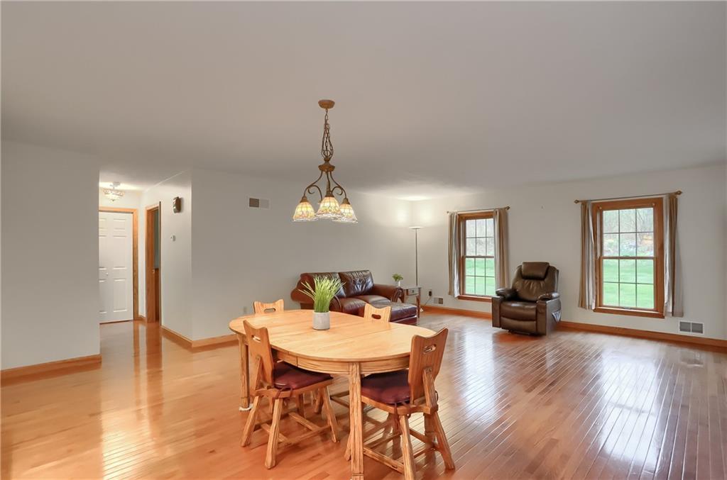 119 South Butler Street Saxonburg, PA 16056 - Photo 14 of 39 a view of a dining room with furniture window and wooden floor