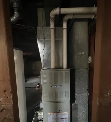 a view of water heater room