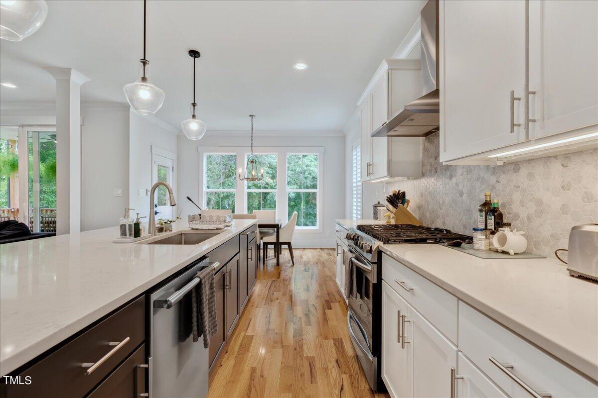 1005 Glascock Street Raleigh, NC 27610 - Photo 14 of 55 14-Kitchen to Breakfast Area
