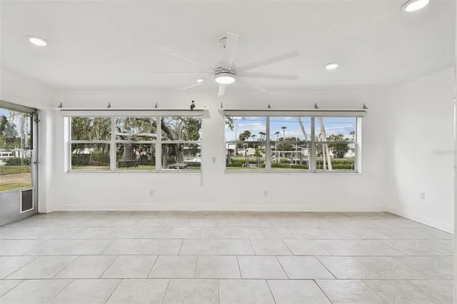 a view of a large counter top space