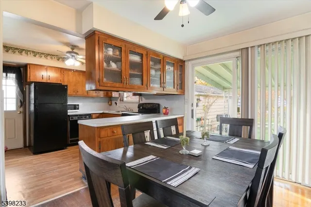 a kitchen with granite countertop lots of counter top space