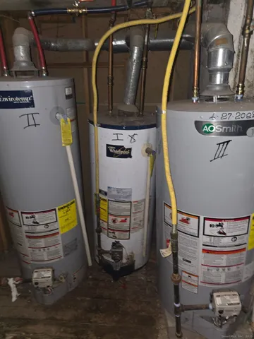 a view of water heater room