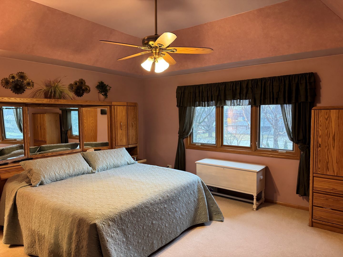 1397 O'Connell Circle New Lenox, IL 60451 - Photo 11 of 23 a bedroom with a bed and a chandelier