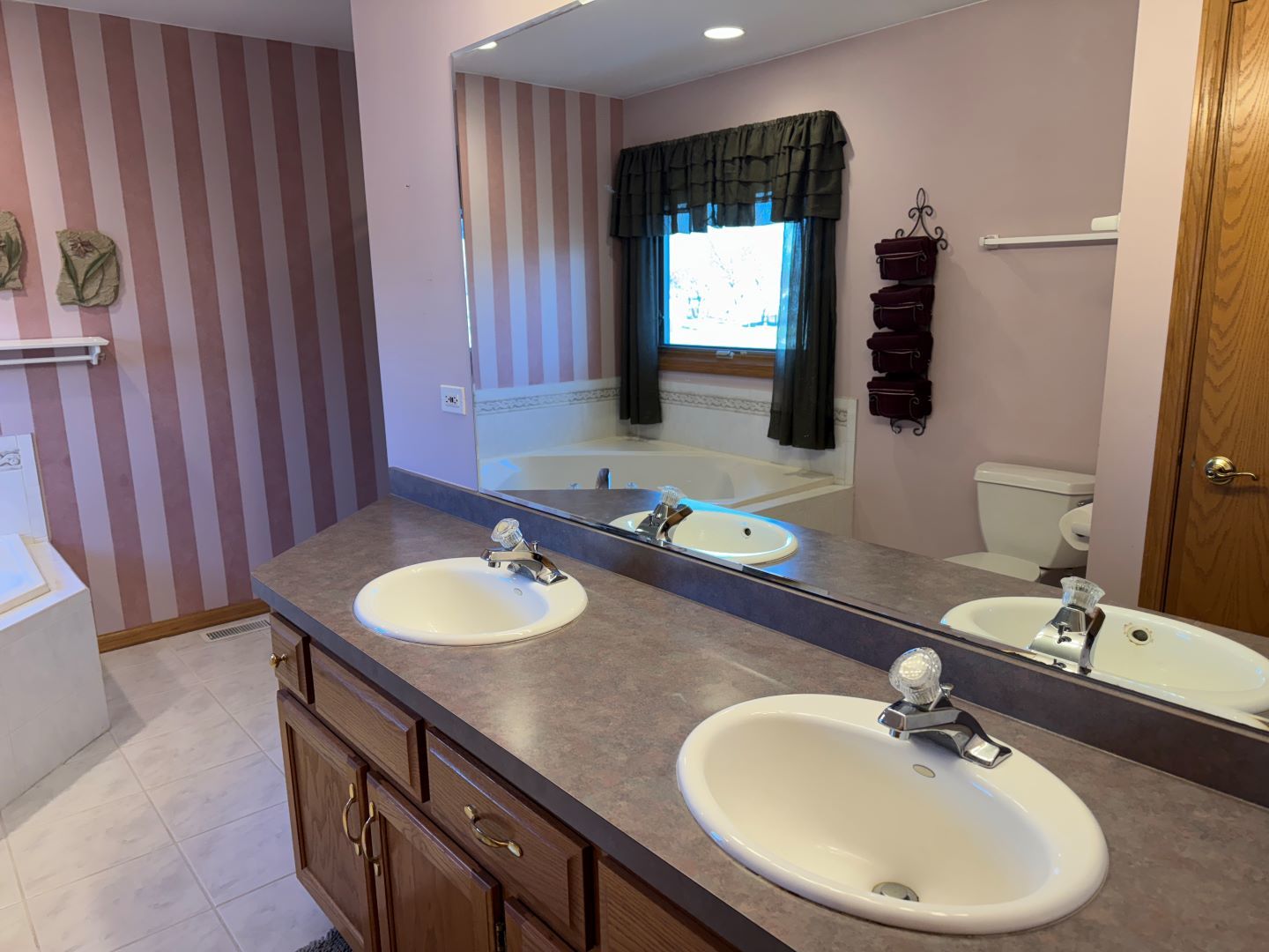 1397 O'Connell Circle New Lenox, IL 60451 - Photo 13 of 23 a bathroom with a sink and a mirror