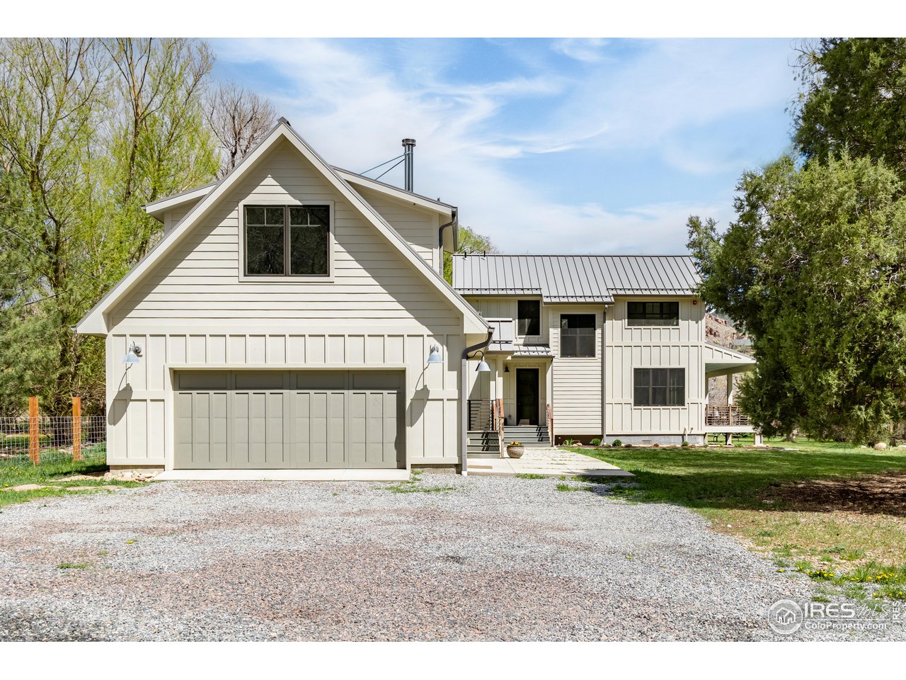 354 Apple Valley Road Lyons, CO 80540 - Photo 5 of 40 a view of a house with a backyard