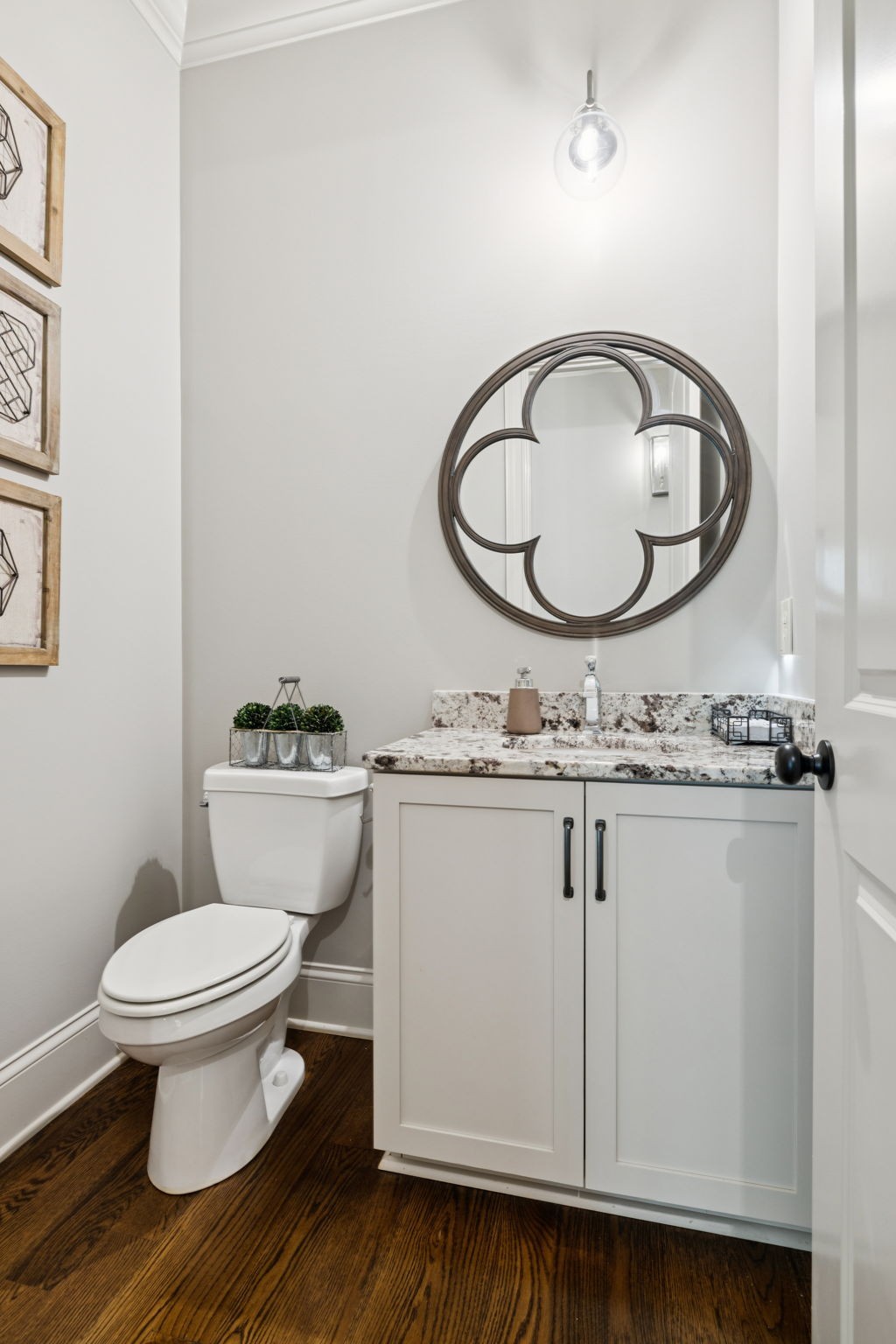 1741 Ravello Way Brentwood, TN 37027 - Photo 28 of 80 a bathroom with a granite countertop toilet sink and mirror