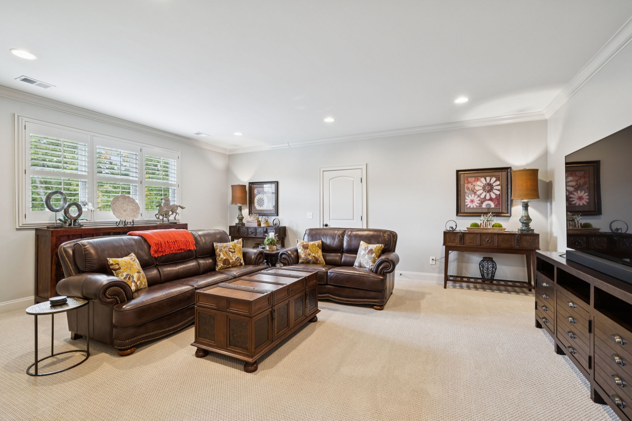1741 Ravello Way Brentwood, TN 37027 - Photo 47 of 80 a living room with furniture and a flat screen tv