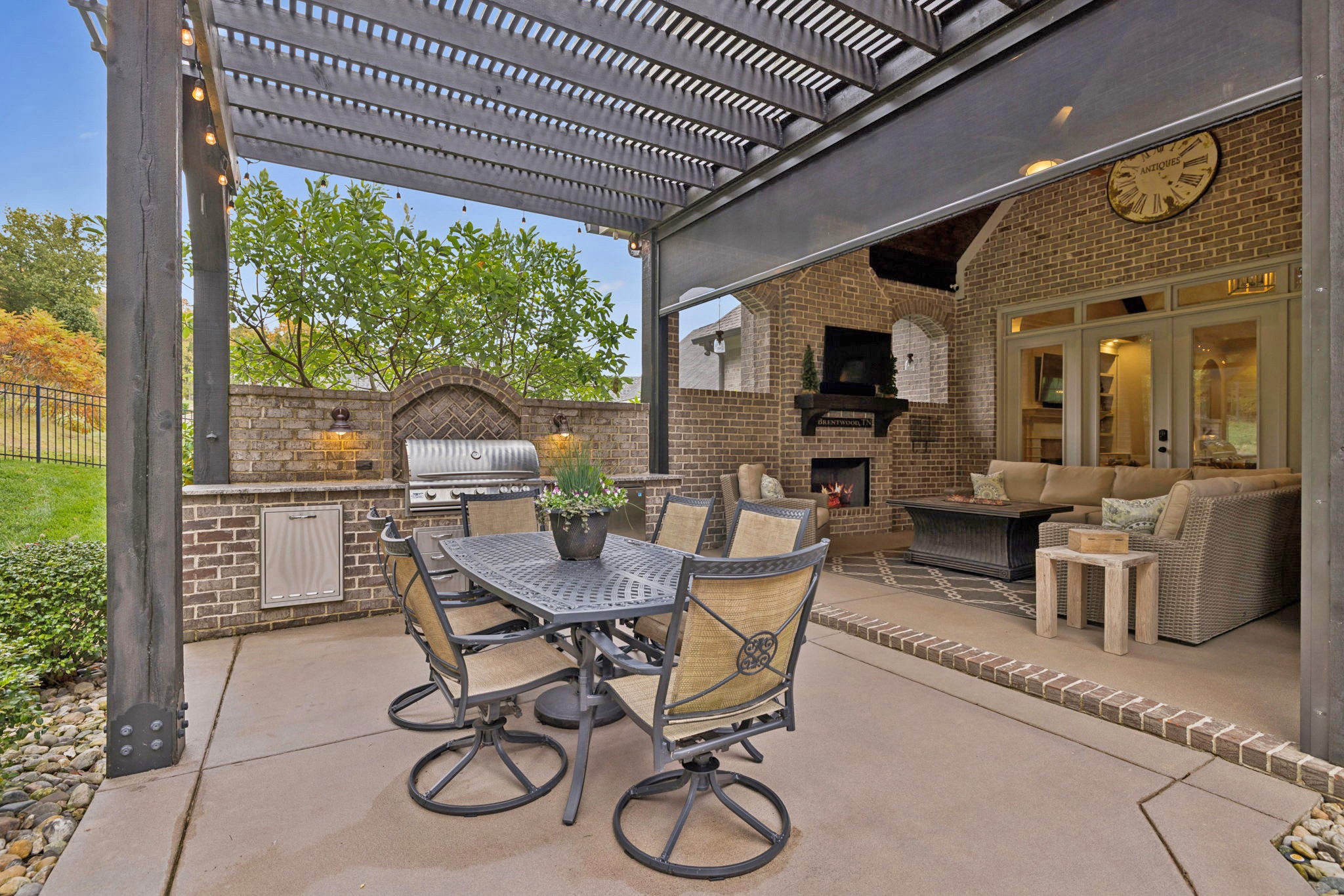 1741 Ravello Way Brentwood, TN 37027 - Photo 66 of 80 a view of a dining room with furniture window and outside view