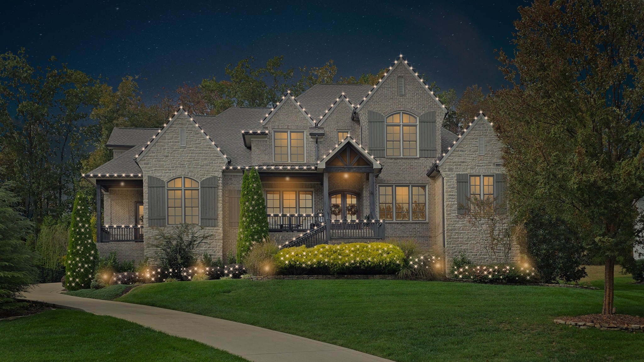 1741 Ravello Way Brentwood, TN 37027 - Photo 80 of 80 a front view of a house with a yard