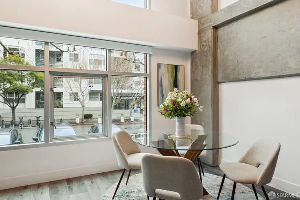 a view of a living room