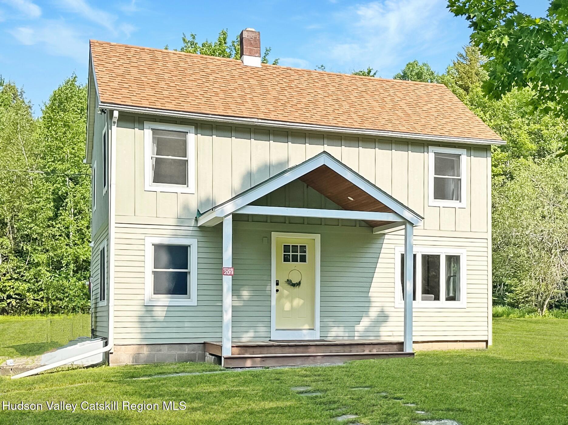 209 Griffin Road East Jewett, NY 12424 - Photo 27 of 34 a front view of a house with a yard