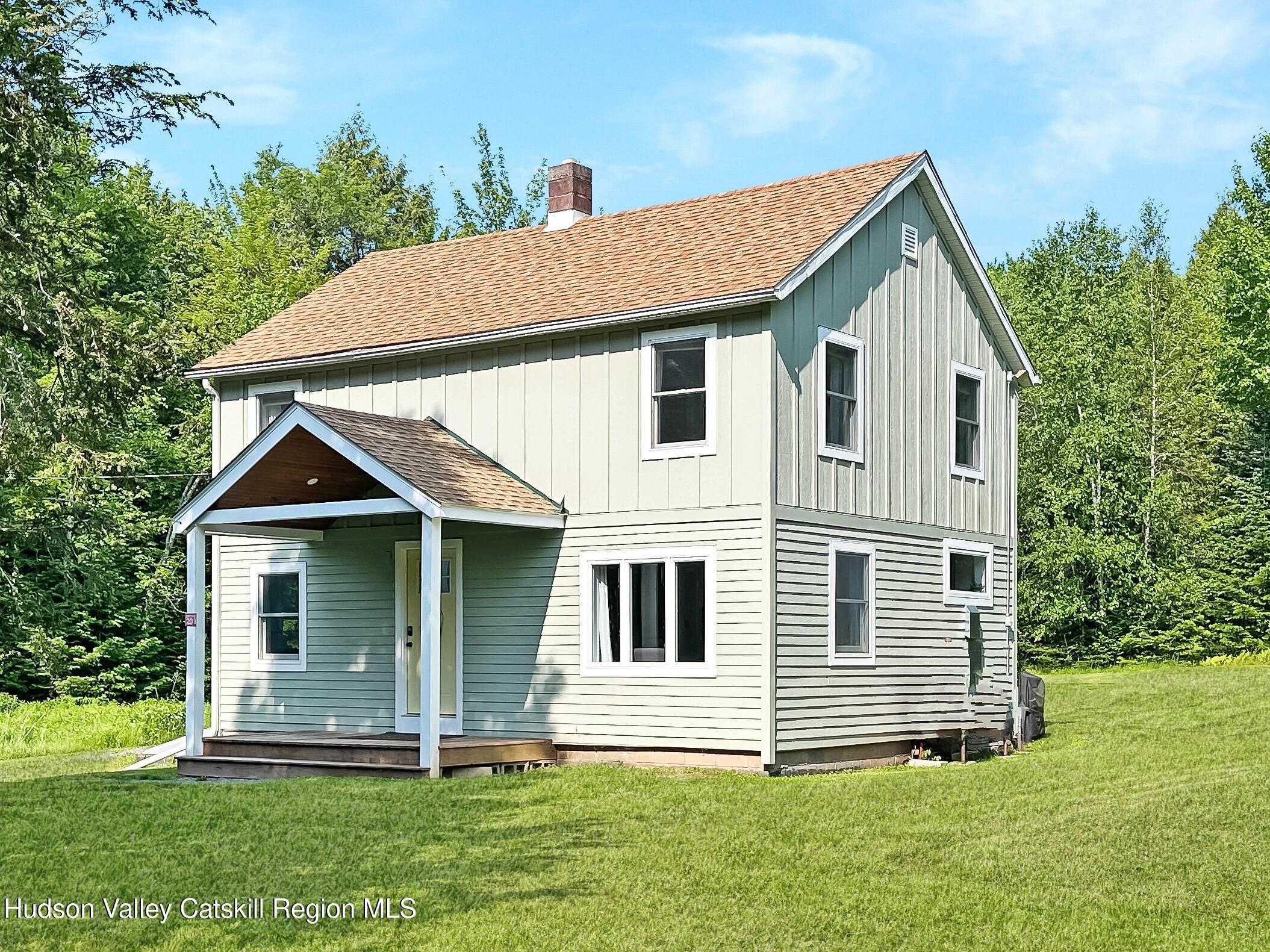 209 Griffin Road East Jewett, NY 12424 - Photo 28 of 34 a front view of a house with a yard
