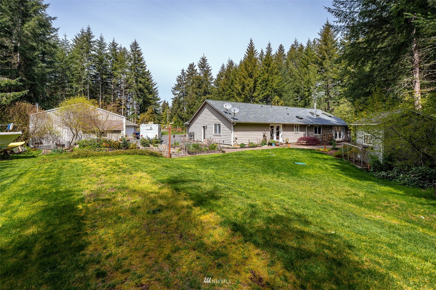 101-04 Hawkins Road Winlock, WA 98596 - Photo 18 of 40 a view of a house with a yard