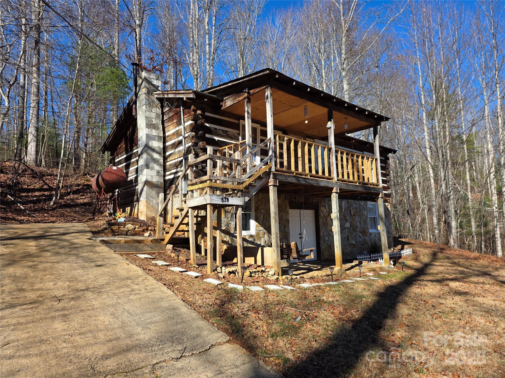 536 Hickory Springs Road Burnsville, NC 28714 - Photo 5 of 26 a view of a house with a street