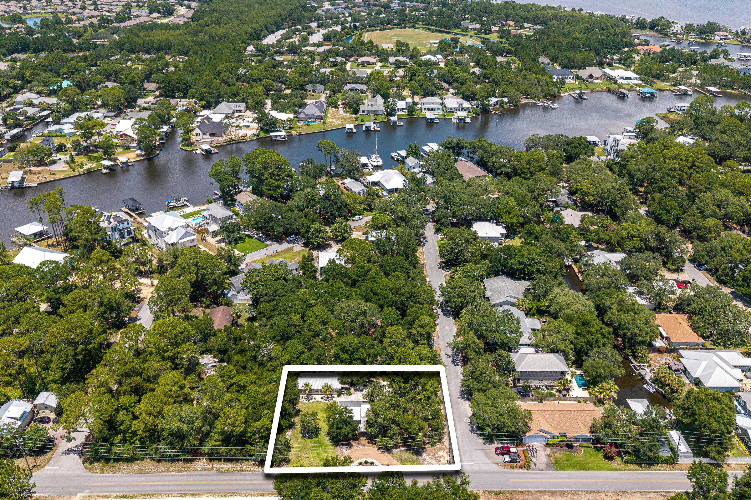 92 West Harborview Road Santa Rosa Beach, FL 32459 - Photo 30 of 34 Exterior Drone