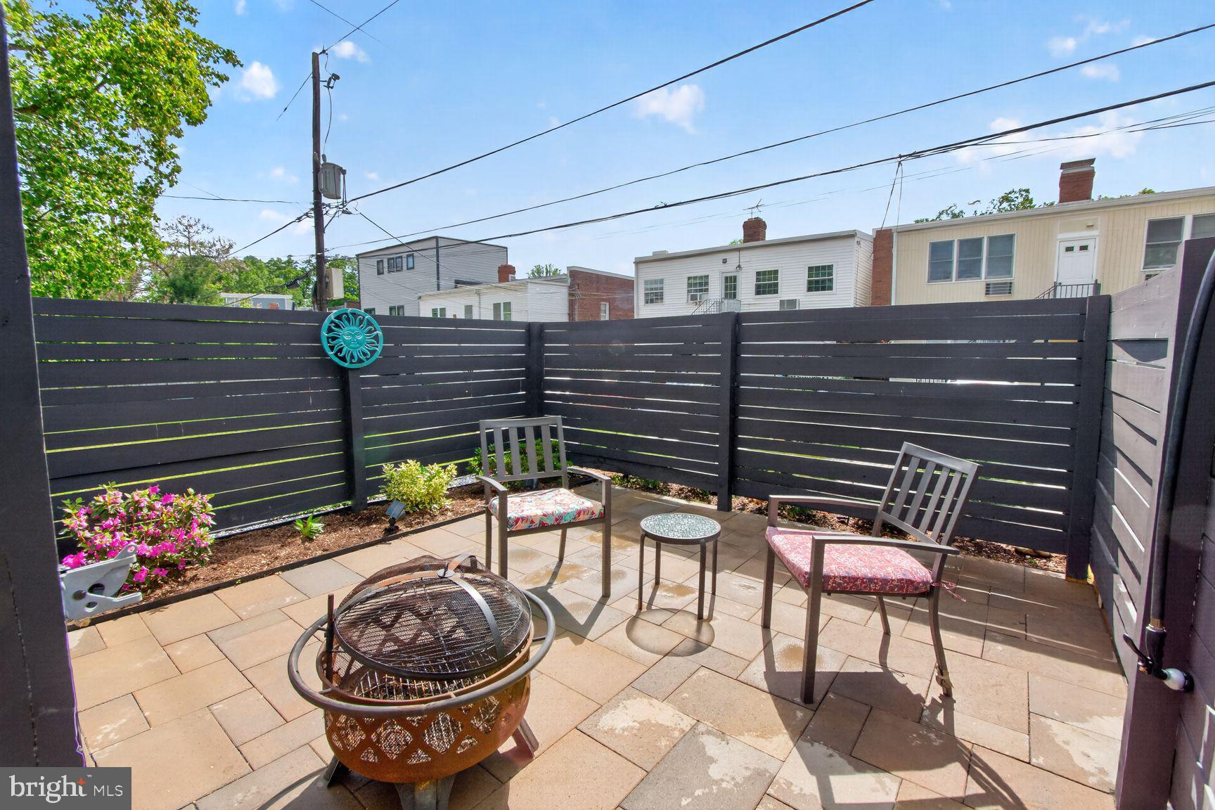 2228 40th Street Northwest, Unit 1 Washington, DC 20007 - Photo 17 of 24 Community patio